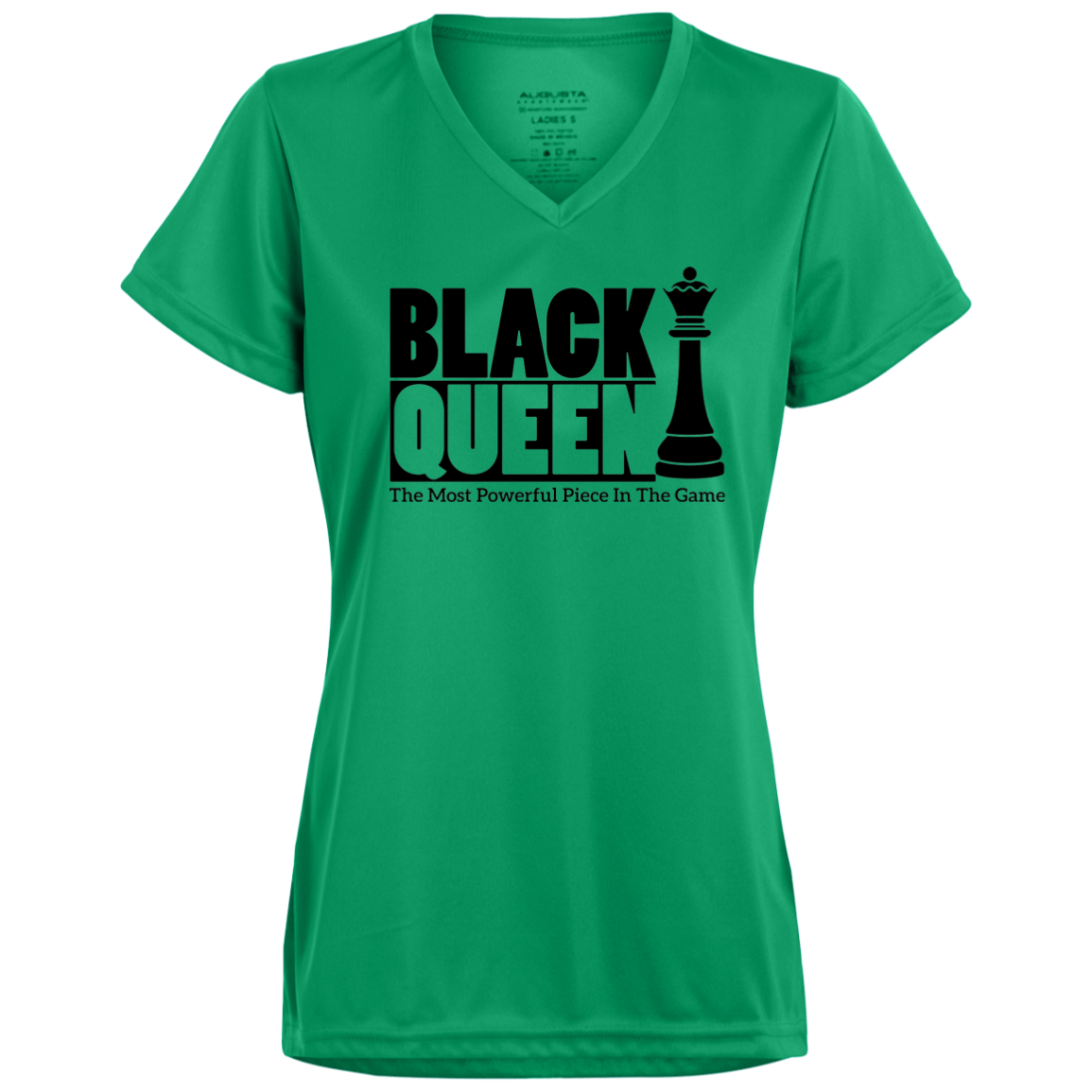 Black Queen V-Neck Tee