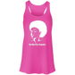 Afro Head Flowy Racerback Tank