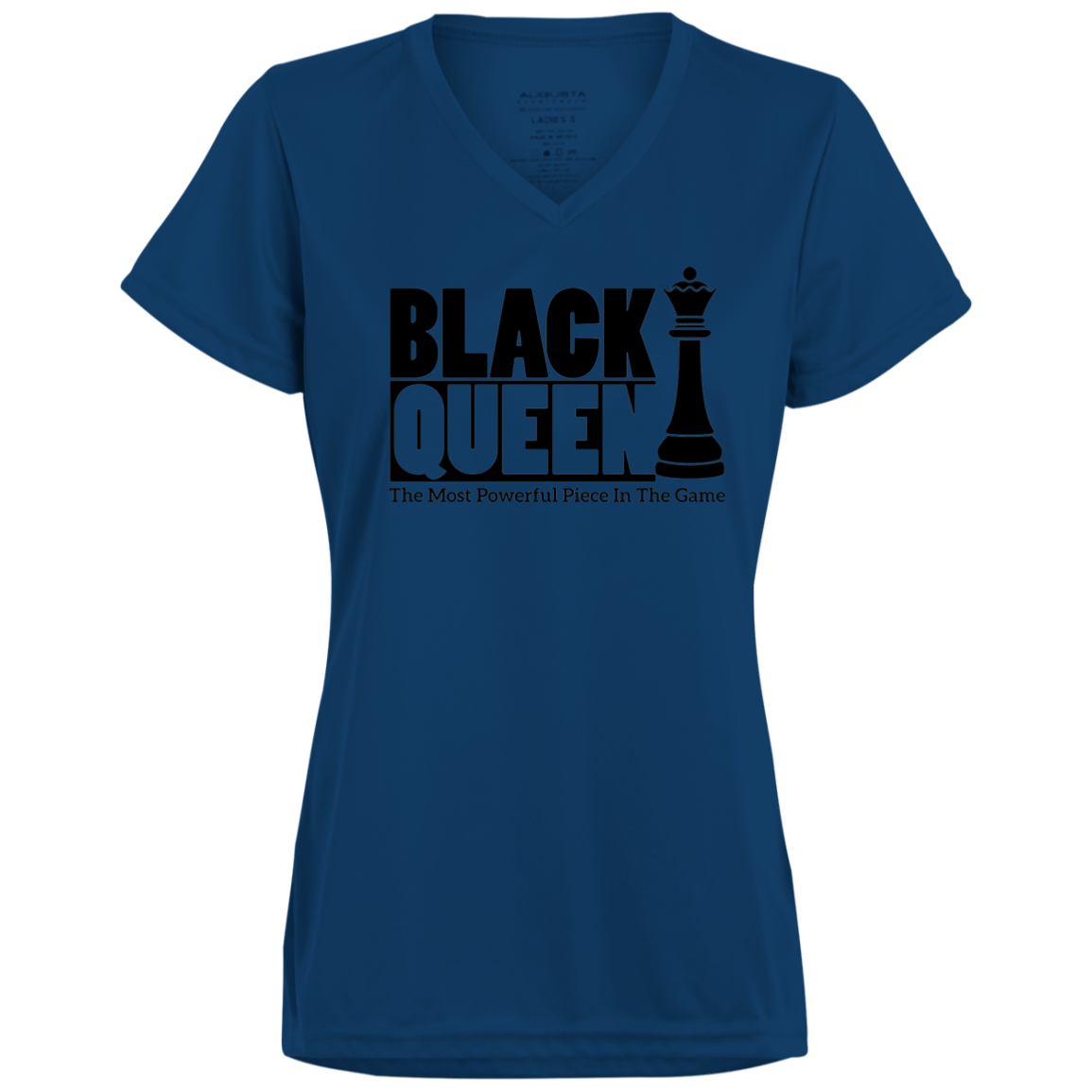 Black Queen V-Neck Tee