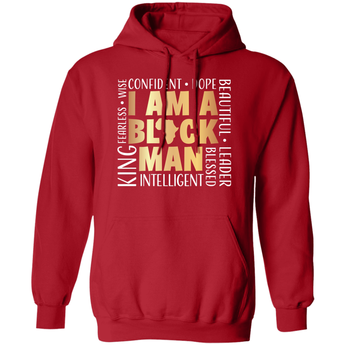 I Am A Black Man Pullover Hoodie