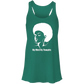 Afro Head Flowy Racerback Tank