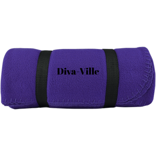 Diva-Ville Fleece Blanket