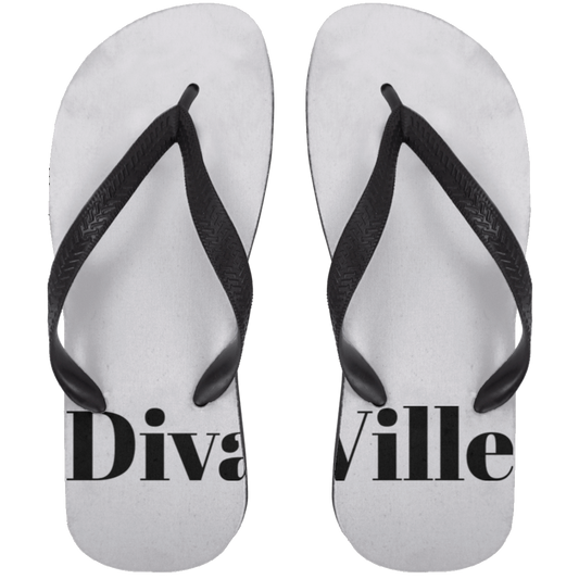 Diva-Ville Adult Flip Flops