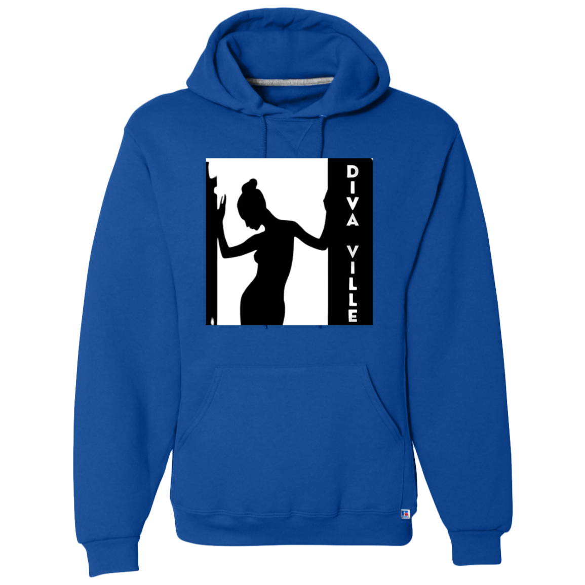 Diva Ville Logo Dri-Power Fleece Pullover Hoodie