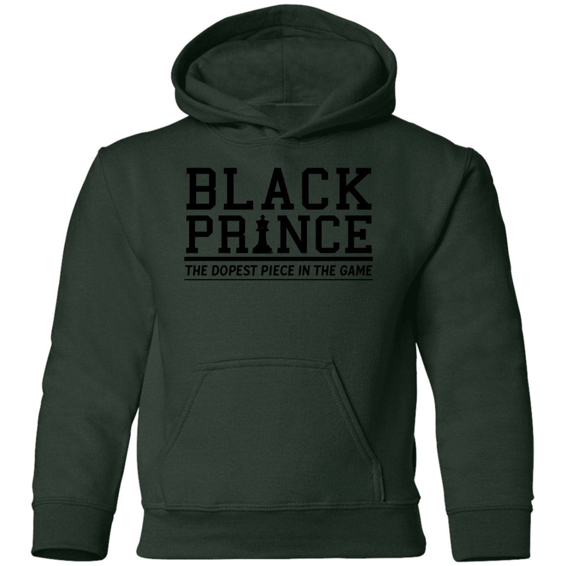Black Prince Youth Pullover Hoodie