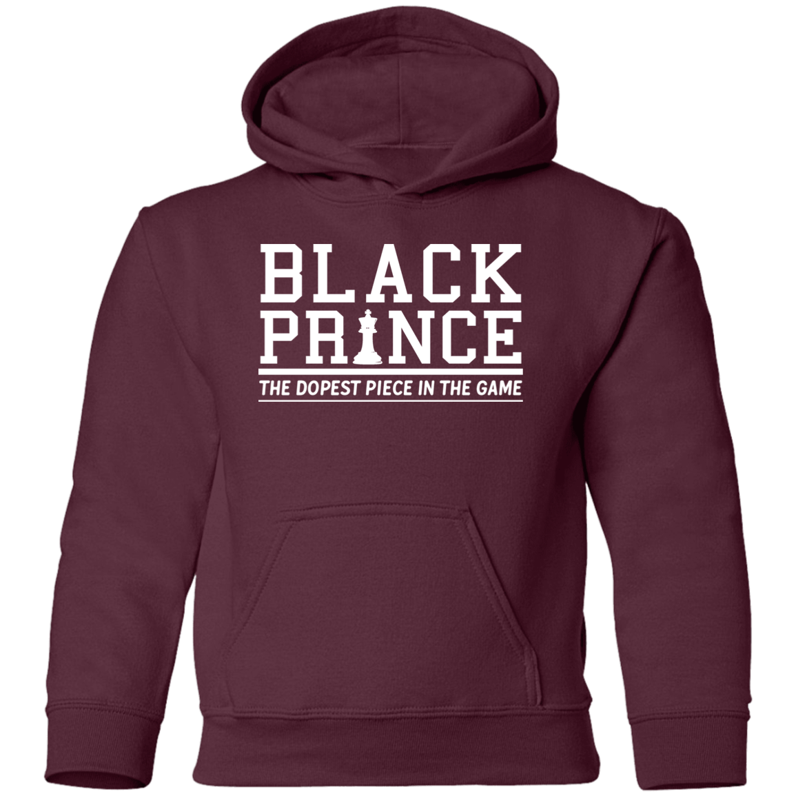 Black Prince Youth Pullover Hoodie