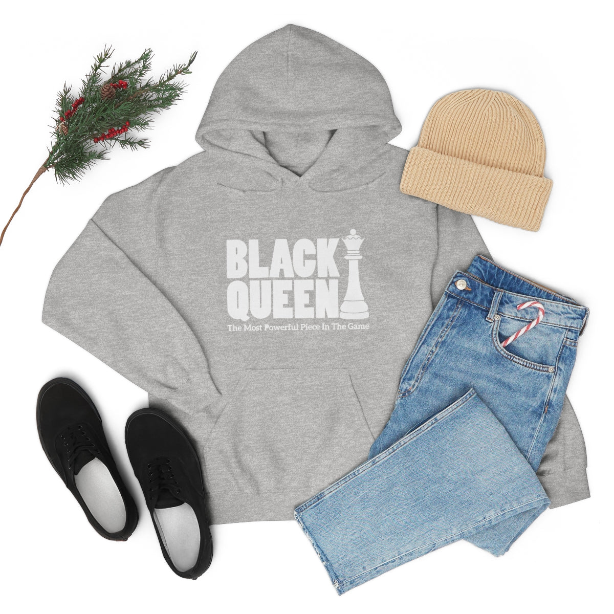 Black Queen Hooded Sweatshirt