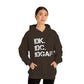 IDK IDC IDGAF Hooded Sweatshirt