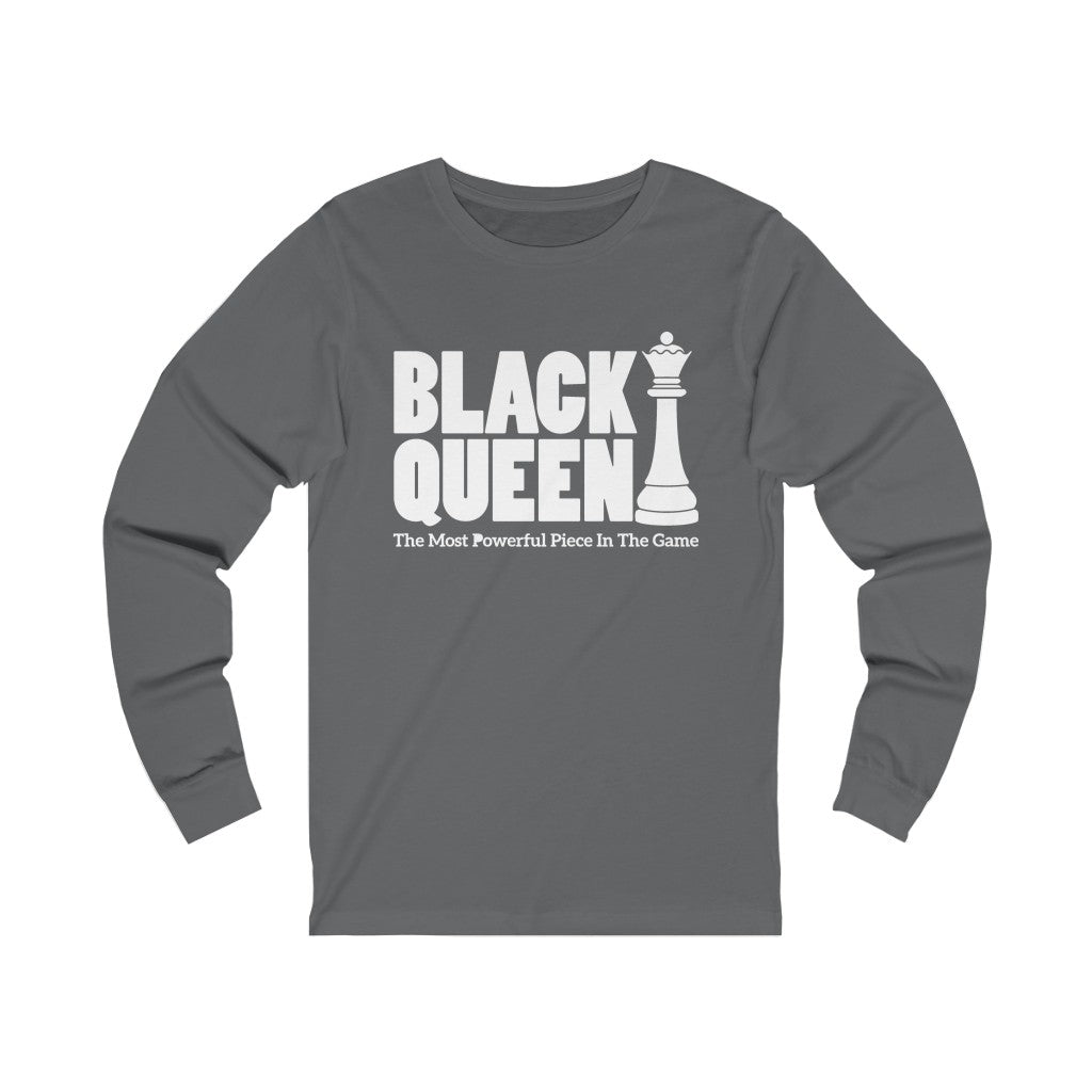 Black Queen Long Sleeve Tee