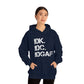 IDK IDC IDGAF Hooded Sweatshirt