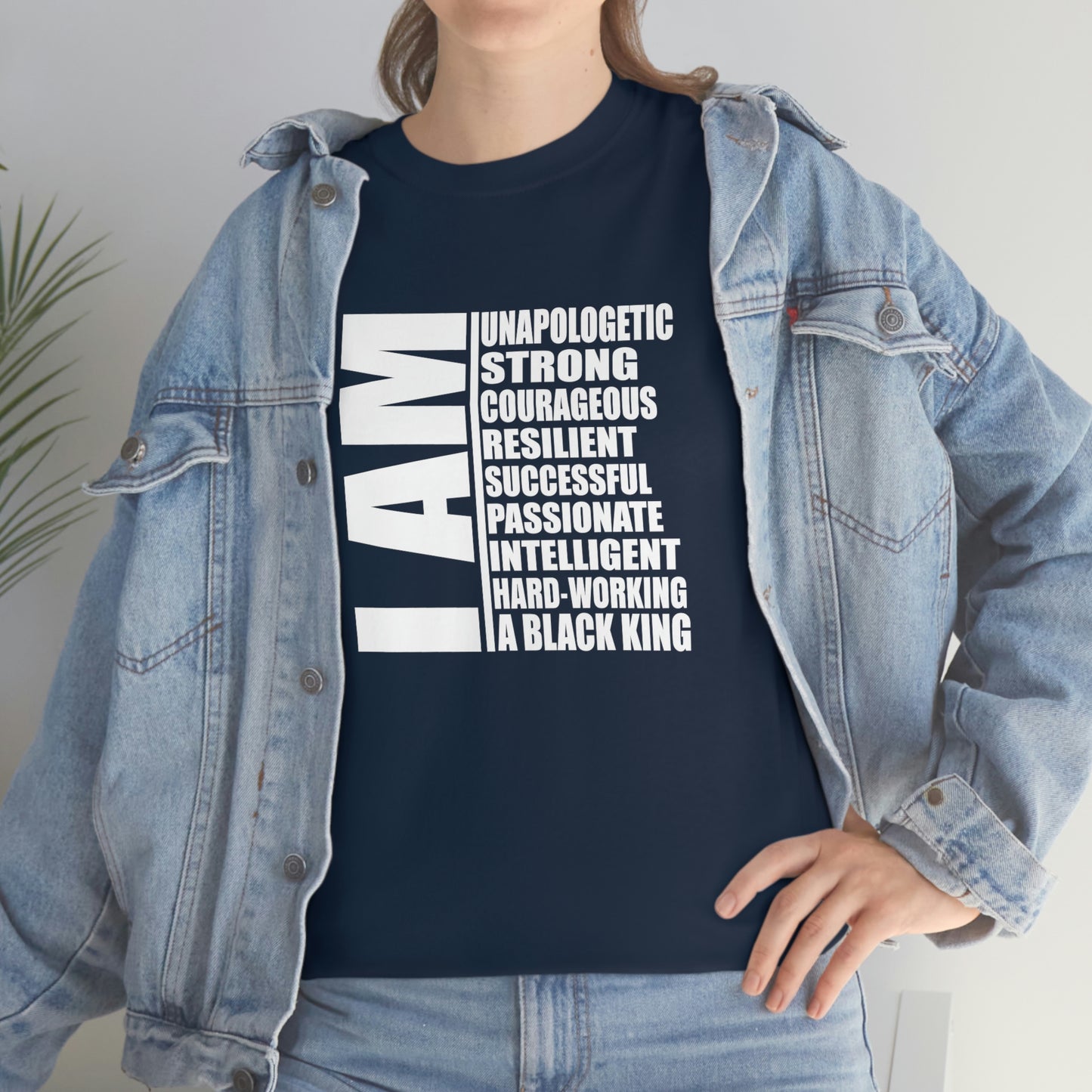 I AM Heavy Cotton Tee