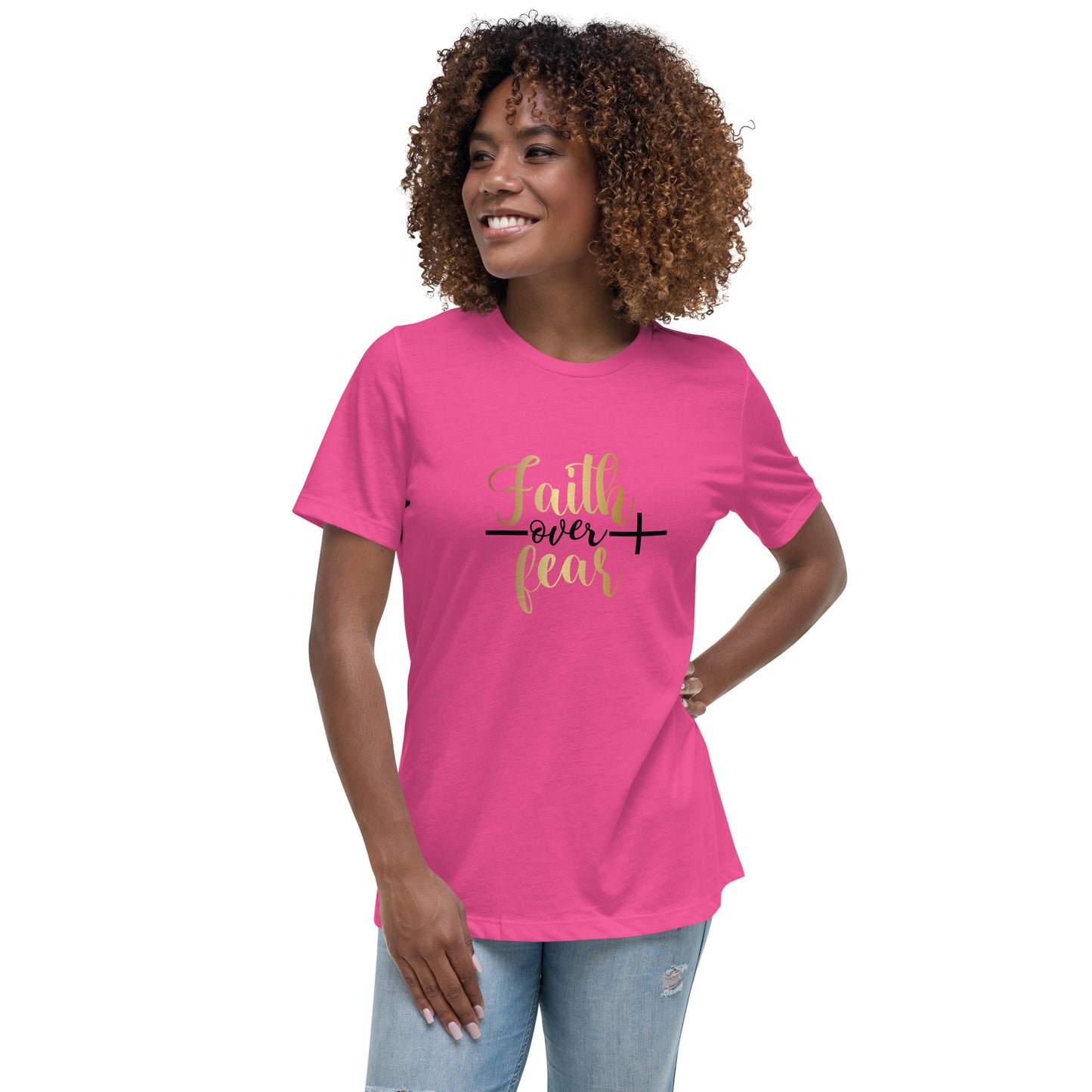 Faith Over Fear Relaxed T-Shirt