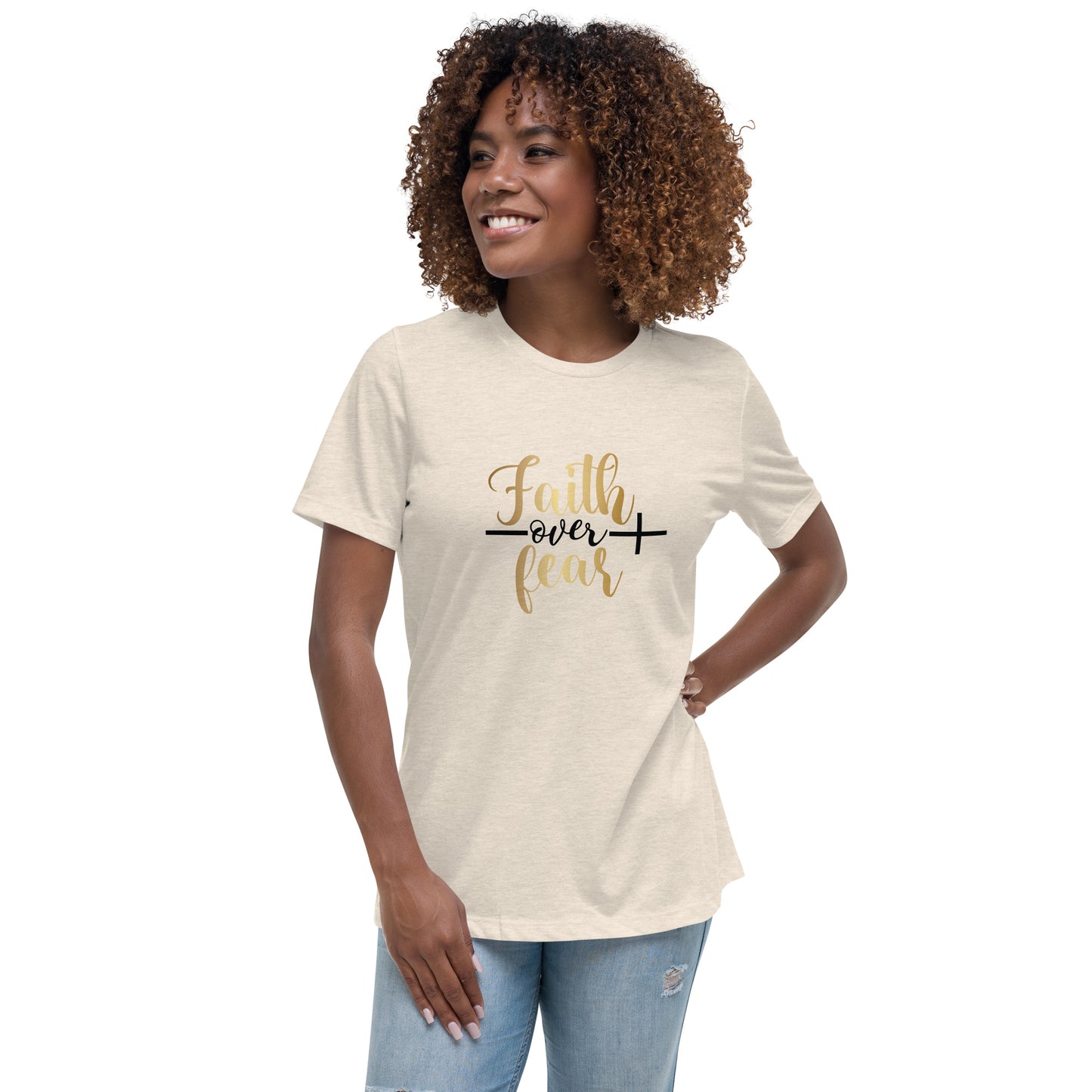 Faith Over Fear Relaxed T-Shirt