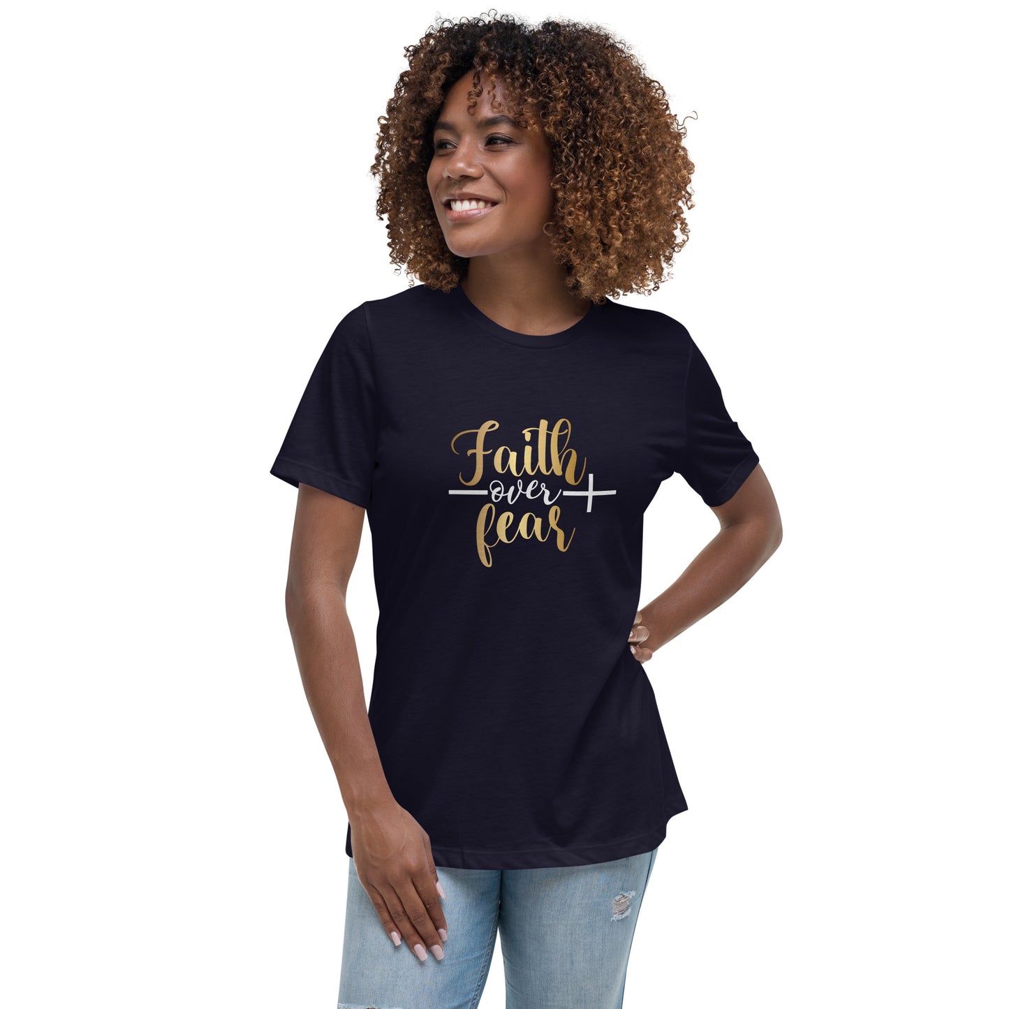 Faith over Fear Relaxed T-Shirt